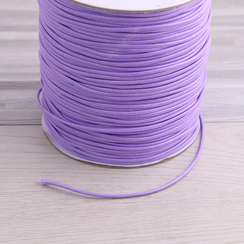 Purple Сладкий колокол 30 метров 1,5 мм 13 цветов смешанный шнурок из искусственной кожи& Веревка Diy ювелирных изделий Аксессуары, модные украшения изготовление материала - Окраска металла: Purple