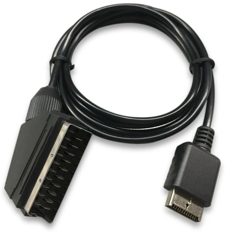 Кабель SCART TV AV 1 8 м свинцовый кабель для передачи данных RGB Scart сменный