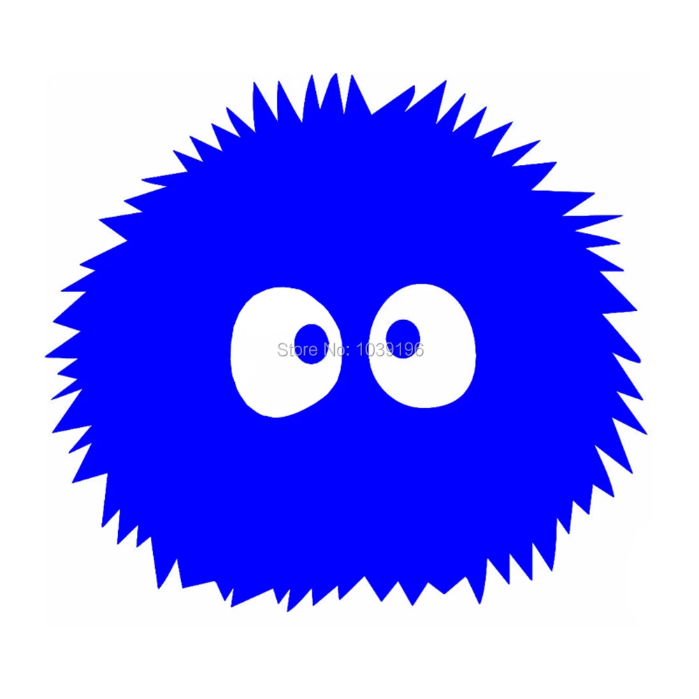 Car Styling Dust Bunnies Window Vinyl Decal Body Decorative Stickers PVC Carving Accessory | Автомобили и мотоциклы