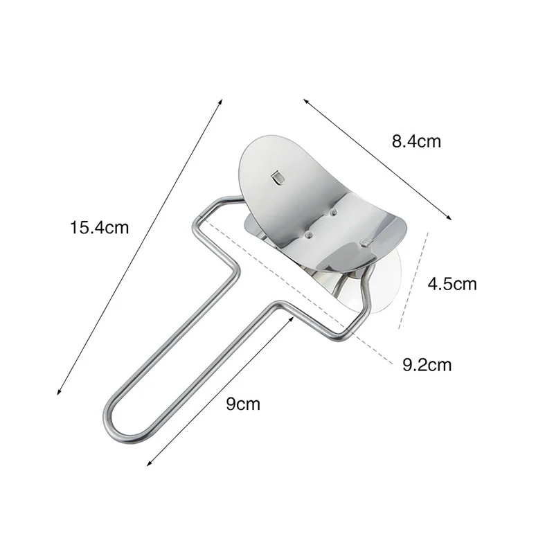 MOSEKO форма для пирогов Нержавеющая сталь круглая нарезки печенья прокатки