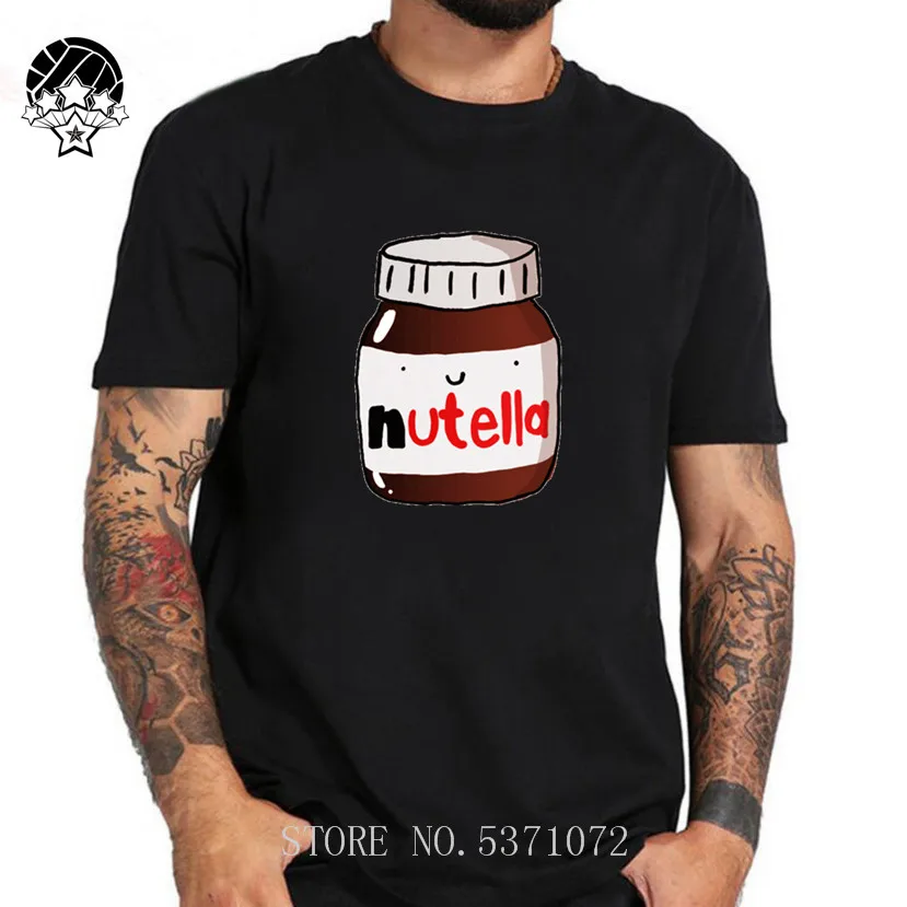 2020 Забавные футболки с капюшоном Nutella Jar рисунок реалистичный как в вашем