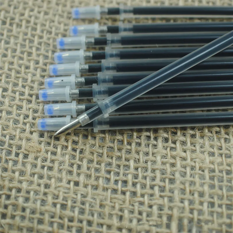 25 шт. гелевая ручка 0 5 пули черный красный синий Канцтовары для офиса шариковая