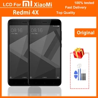 100 tested original 5 0 lcd display replaceable for xiaomi redmi 4x lcd touch screen digitizer assembly for redmi 4x display