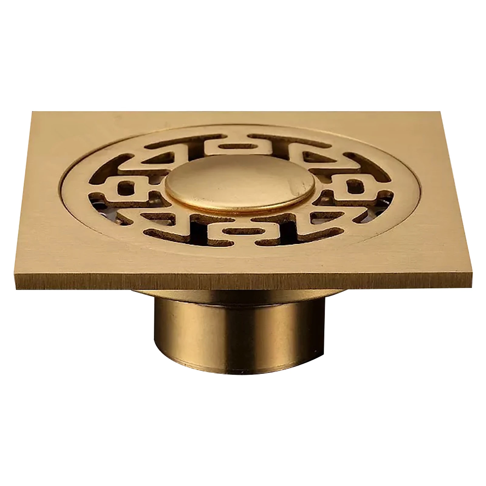 

Дезодорант квадратной формы, эффективный, полностью медный, быстродействующий, для дома, гостиницы, слив пола, практичный инструмент с филь...