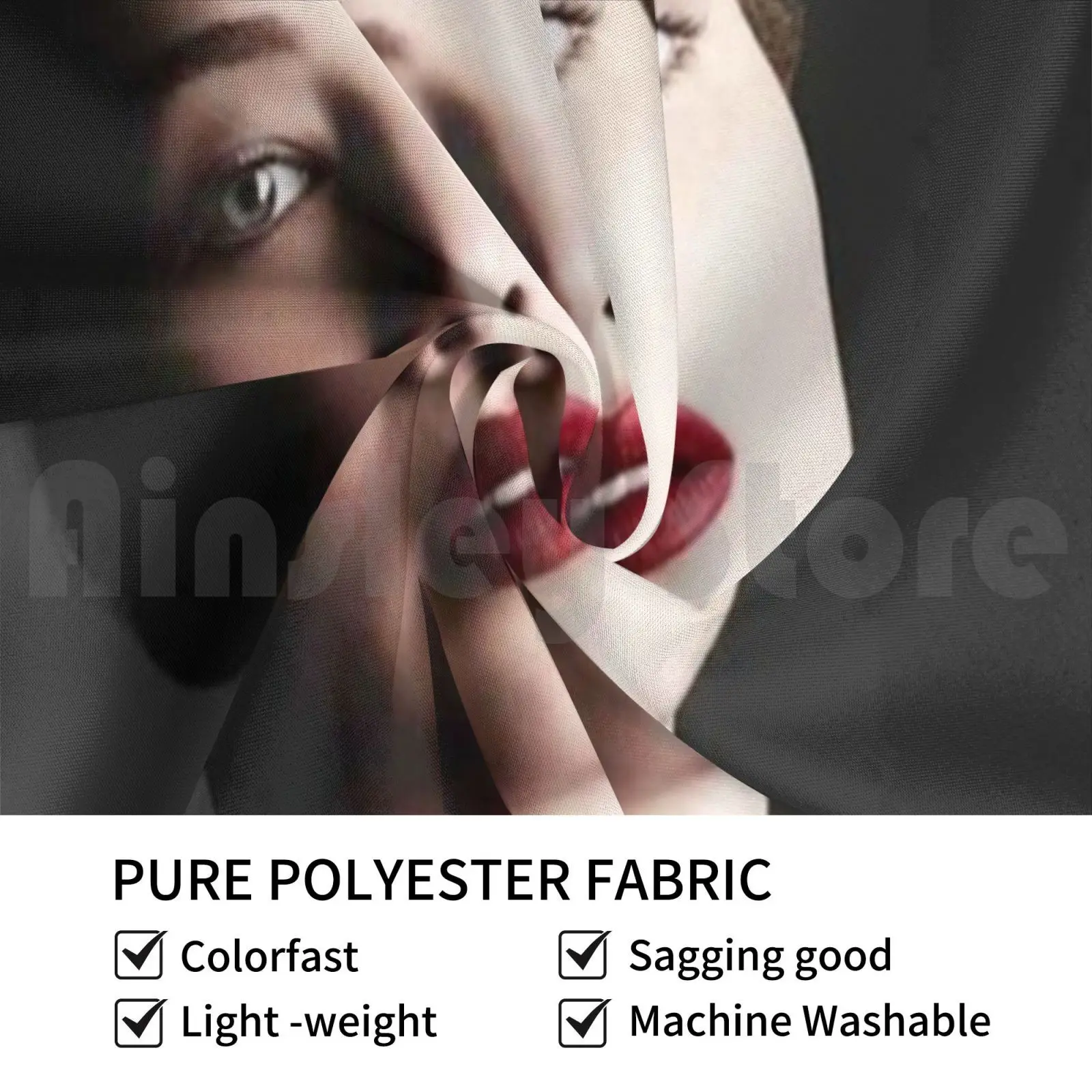 Гобелен Дженнифер Лоуренс для гостиной спальни портрета Лоуренса красивые