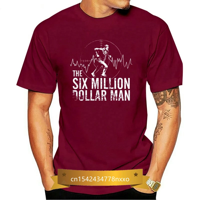 

T-Shirts Sizes S-2XL New Adult Six Million Dollar Man Target Premium T Shirt