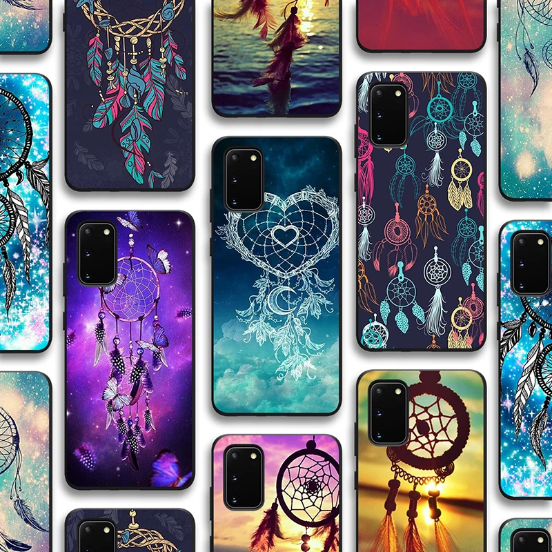 

Cute Dreamcatcher Case for Samsung Galaxy S21 A51 S20 A50 A71 A70 A12 A21S S10 S9 S8 A52 A72 S10e Note 20 10 Plus Ultra Lite TPU