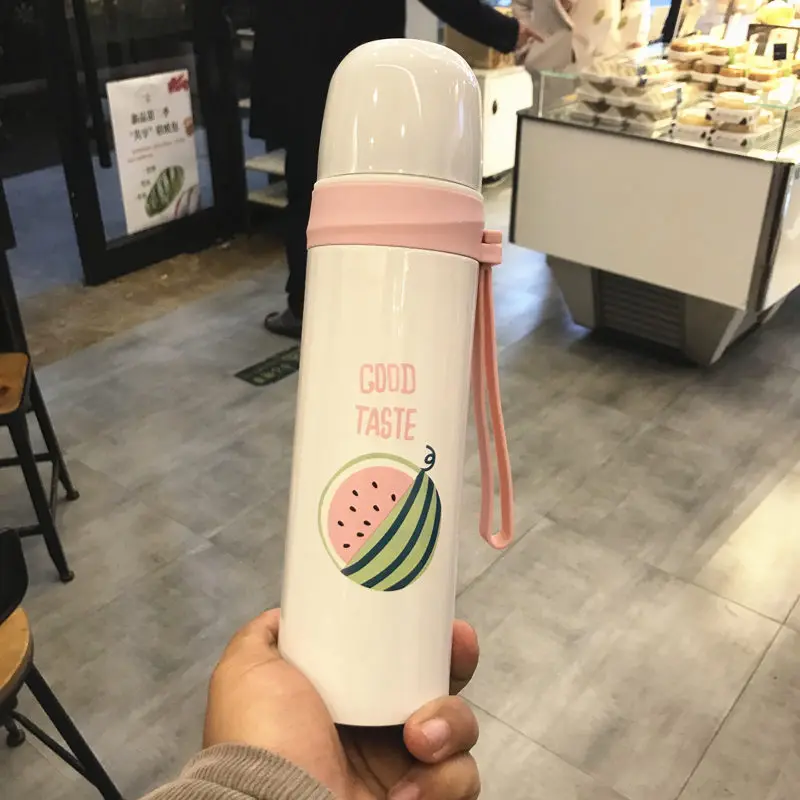 Фруктовый термос чашка из нержавеющей стали для мужчин и женщин Студенческая