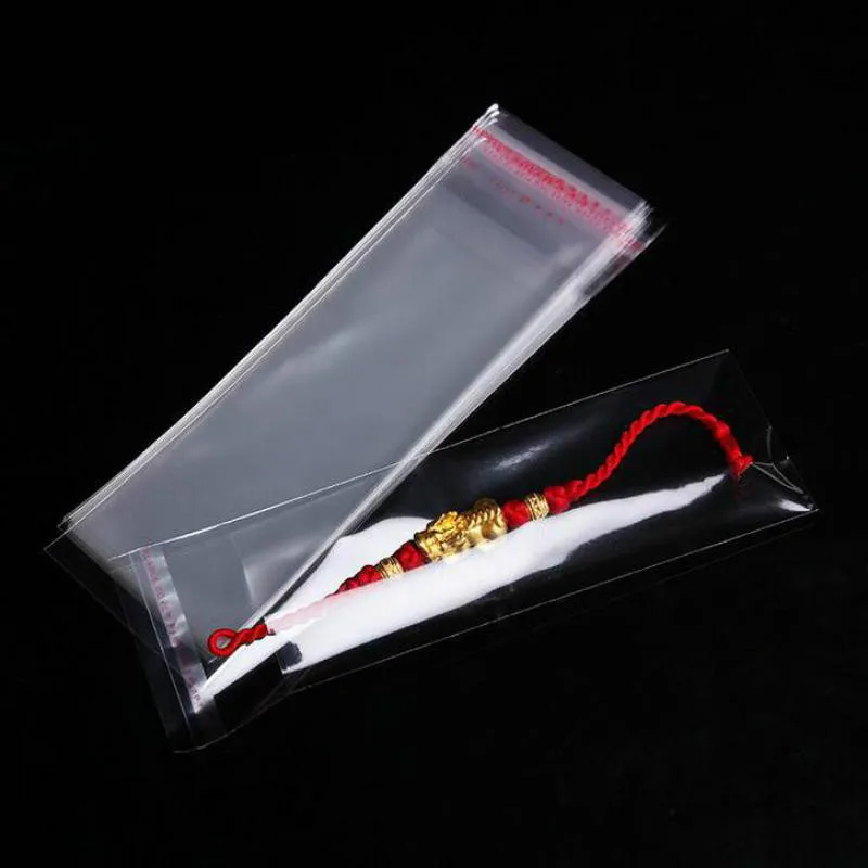 100 шт прозрачные упаковочные пакеты Свадебная коробочка для сладостей подарок