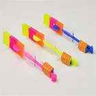 Игрушки декор детский подарок светильник быстро светильник быстрая катапульта светодиодная подсветка бамбуковая Стрекоза светящаяся Рогатка Новинка игрушка