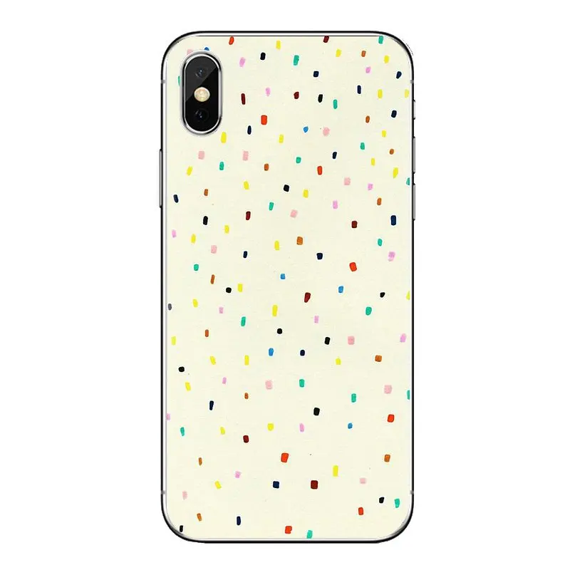 For Sony Xperia Z Z1 Z2 Z3 Z5 compact M2 M4 M5 E3 T3 XA Aqua LG G4 G5 G3 G2 Mini Love Color Dots Background TPU Transparent Case |