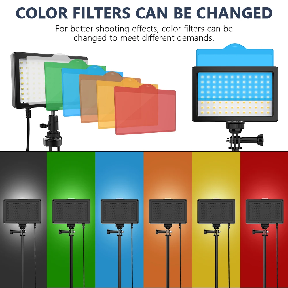 2 комплекта светодиодный осветитель для студийной видеосъемки 5600K | Электроника