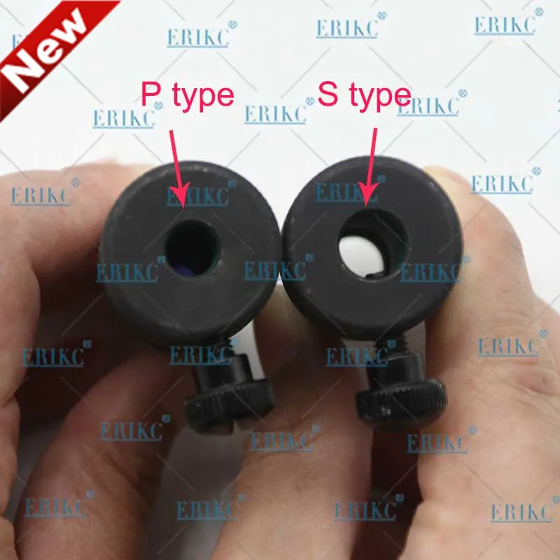 

ERIKC Connect Test Bench S Type 9mm P Type 7mm Nozzle Collector Tool for BOSCH DENSO SIEMENS Common Rail Diesel Injector