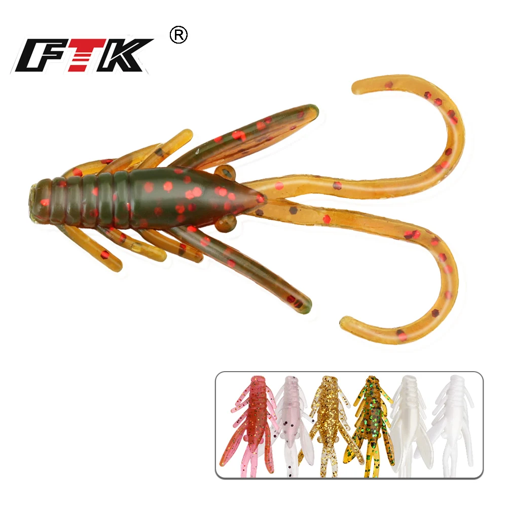 

FTK 1 упаковка, приманка для рыбной ловли, Мягкая приманка 4 см, 9 г, искусственная силиконовая приманка, джиг, приманка в виде мыши, зимний набор...