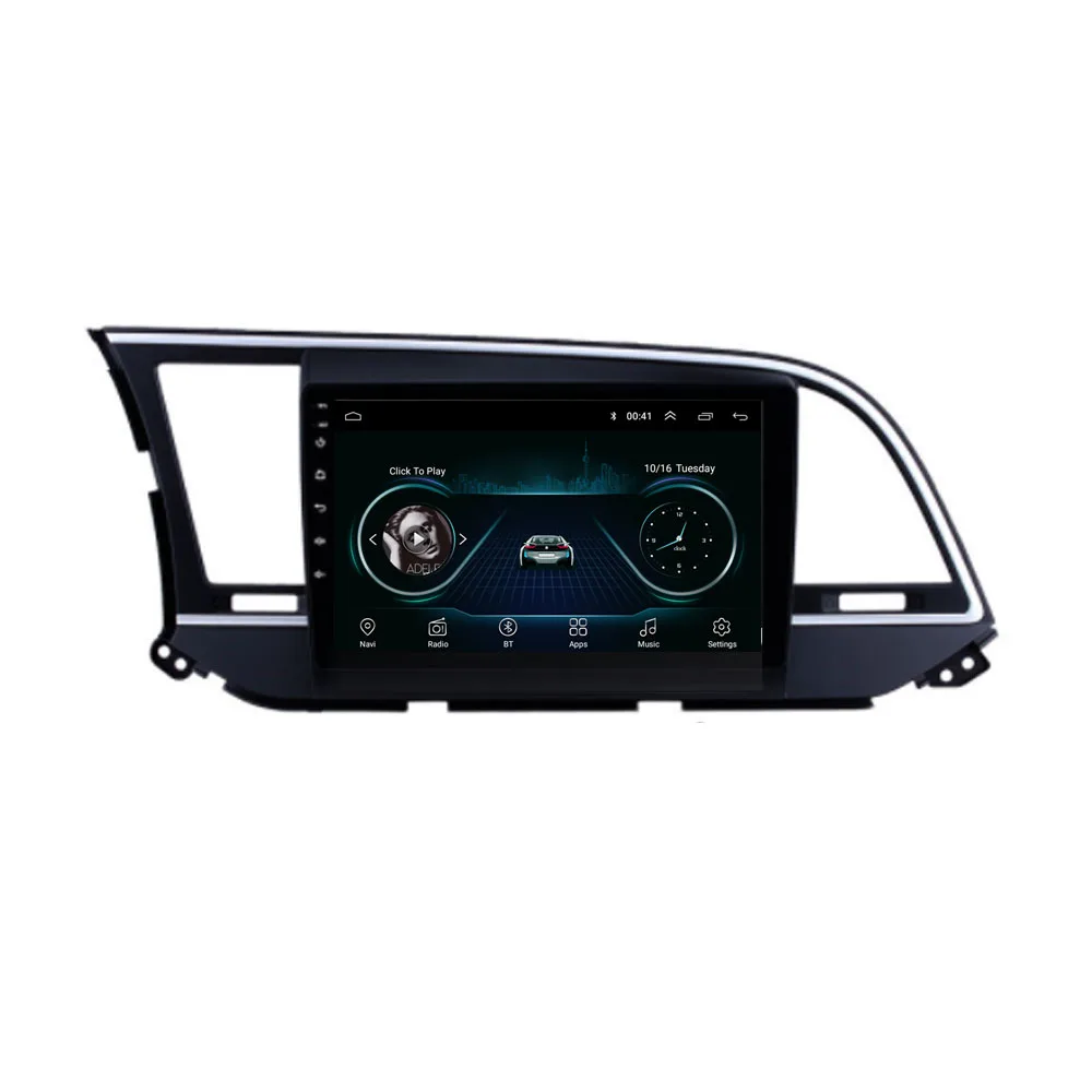 4G LTE Android 8,1 для HYUNDAI ELANTRA Мультимедиа стерео автомобильный dvd-плеер навигация gps радио