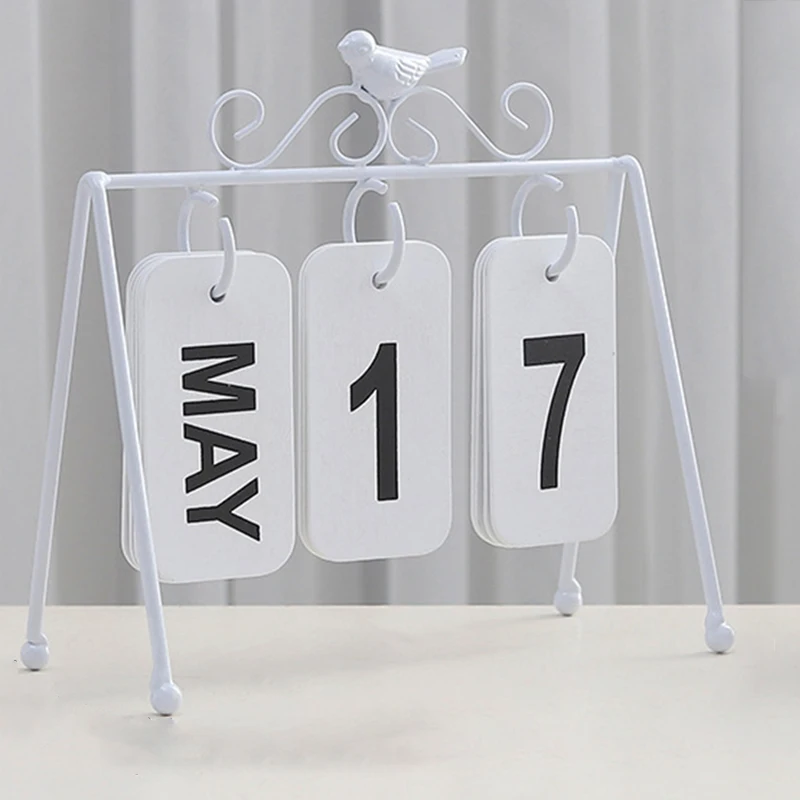 Украшения флип календарь аксессуар дисплей в скандинавском стиле маленькая