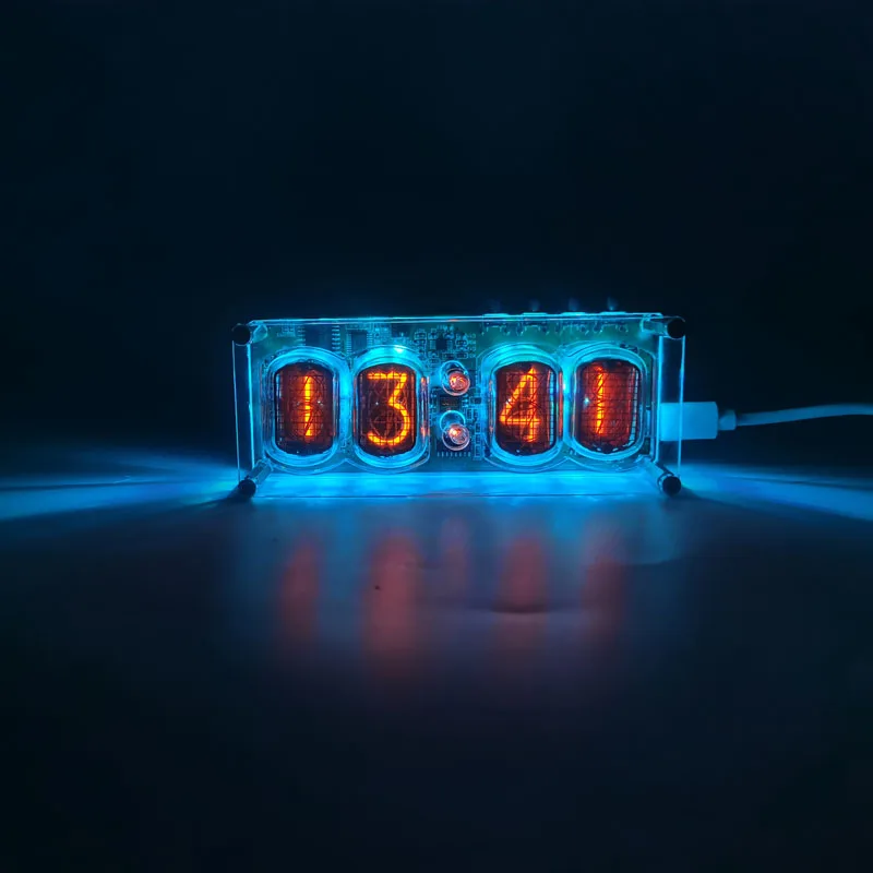 Светящиеся часы сделай сам In-12 бывший Советский Союз электронная трубка подарок