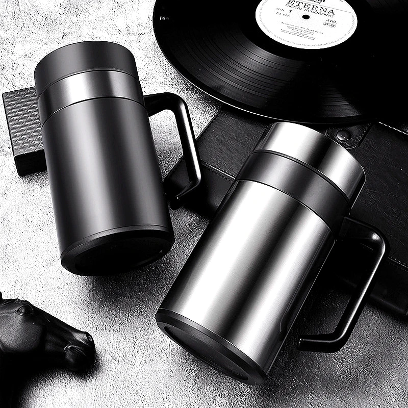 420 мл кофейные кружки из нержавеющей стали термос изоляционная бутылка для воды