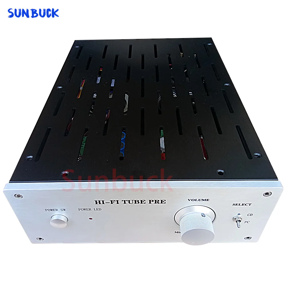 

Sunbuck imitates the American Elvis legend CAT-SL1 tube preamp 6dj8 6x4 12AU7 12AX7 tube preamplifier hifi Power Amplifier Audio