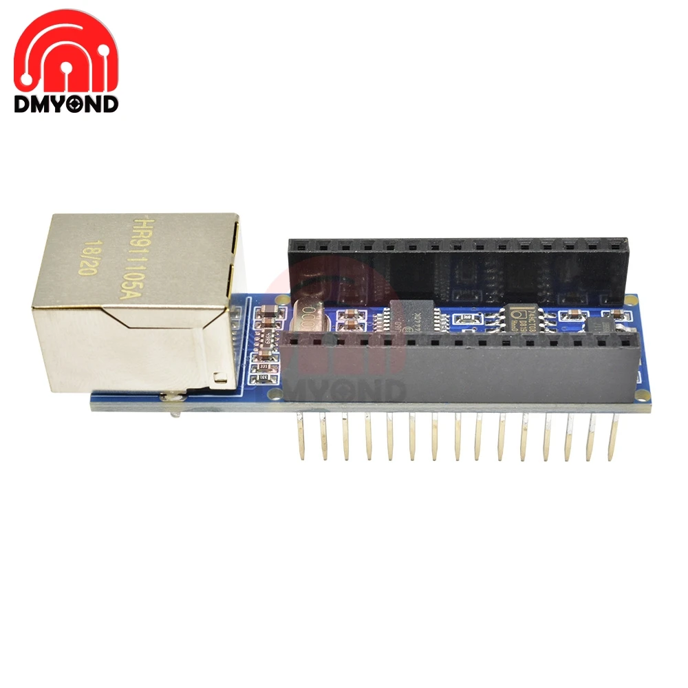 Оптовая продажа мини ENC28J60 веб сервер модуль Ethernet щит V1.0 плата для Arduino Nano v3.0