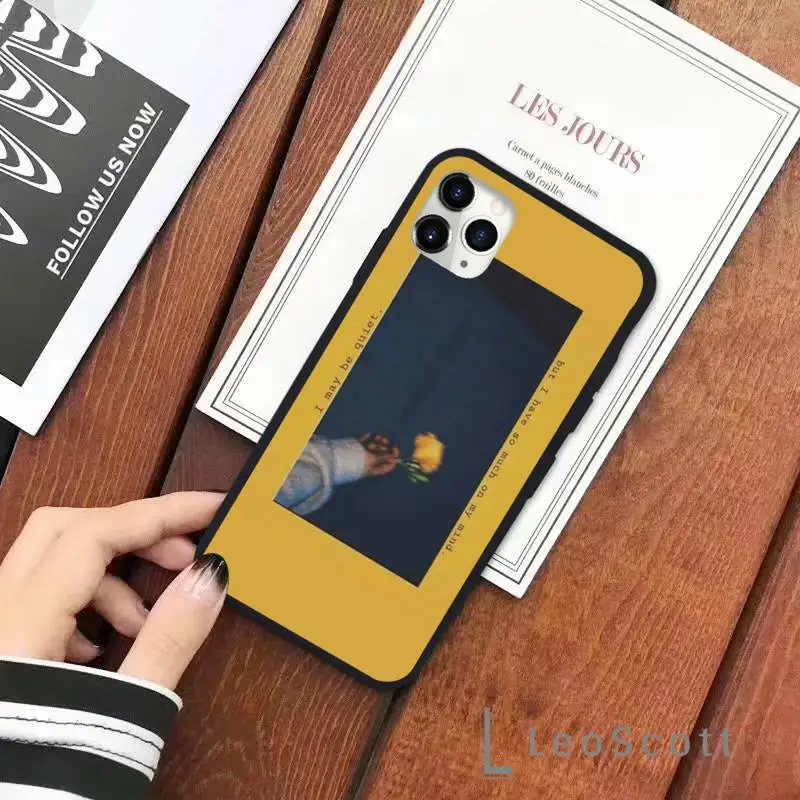 

Flower Sunflower Rose Phone Case for iPhone 11 12 pro XS MAX 8 7 6 6S Plus X 5S SE 2020 XR Soft silicone
