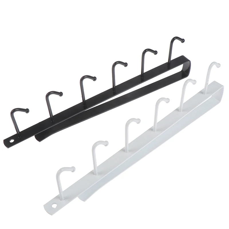 Кухонная полка стеллаж для хранения крючки шкафа держатель чашки шкаф 6 крючков