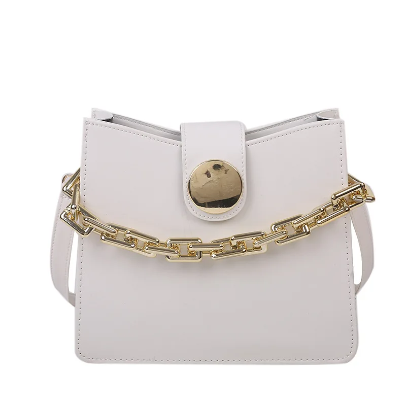 

Autumn Winter Small Women's Bags 2021 New Chic Bag Texture Chain Shoulder Handbag All-Match Square Bags For Women