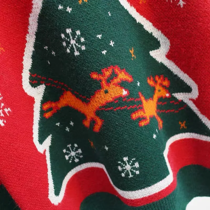 

Hsa 2020 Women Winter Clothes Christmas Sweaters Deer Merry Christmas Kawaii Sweater Deer Jumpers Long Ugly Sweaters European