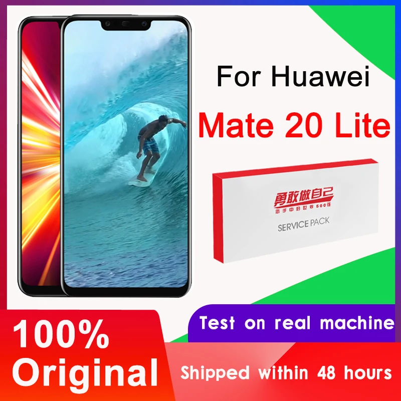 10 шт./лот Новый протестированный дисплей Замена для Huawei Mate 20 Lite ЖК-сенсорный экран