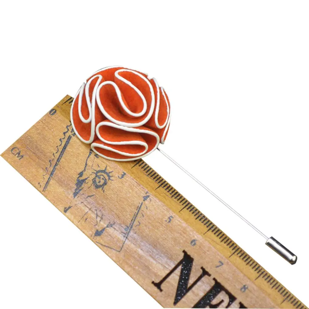 Мужская брошь-цветок на лацкан палка Брошь булавка винтажная Свадебная