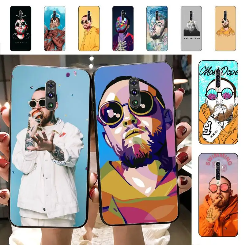 

YNDFCNB Mac Miller Album song Phone Case for Vivo Y91C Y11 17 19 17 67 81 Oppo A9 2020 Realme c3