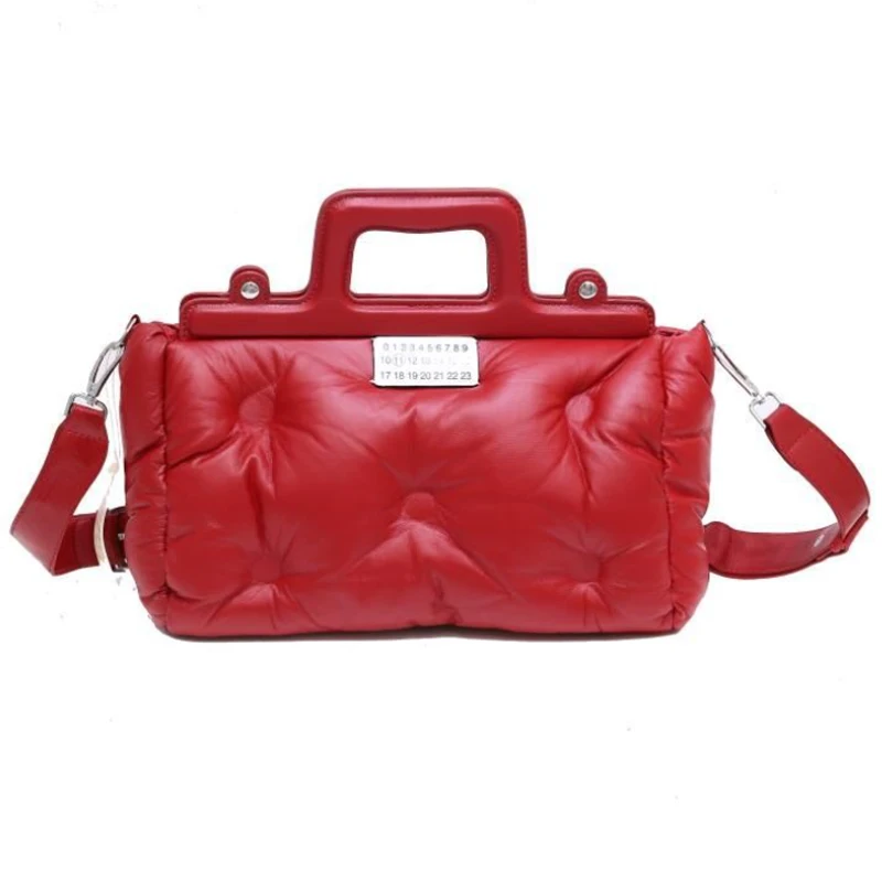 Осенне зимняя новая вместительная Хлопковая женская сумка модная через плечо