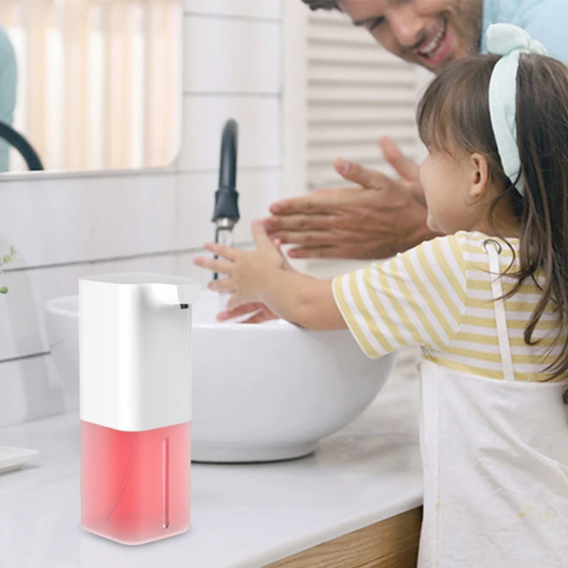 

Intelligent Induction Foam Mobile Phone Automatic Soap Dispenser for Kitchen Hotel Children Hand-Washing Bathroom AccessoriesUSB