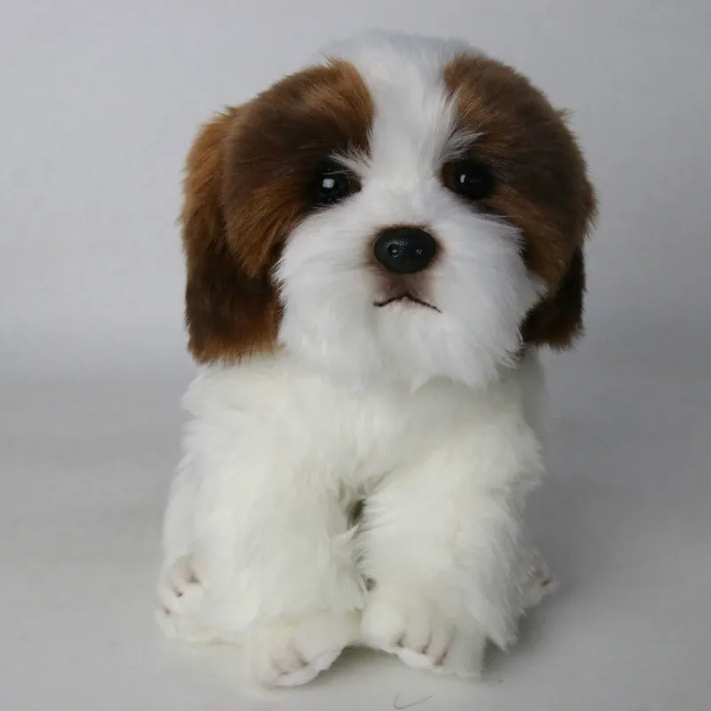 Bichon Frise щенок мягкий Тедди корги собака пушистая Кукла Плюшевая Собака Игрушка