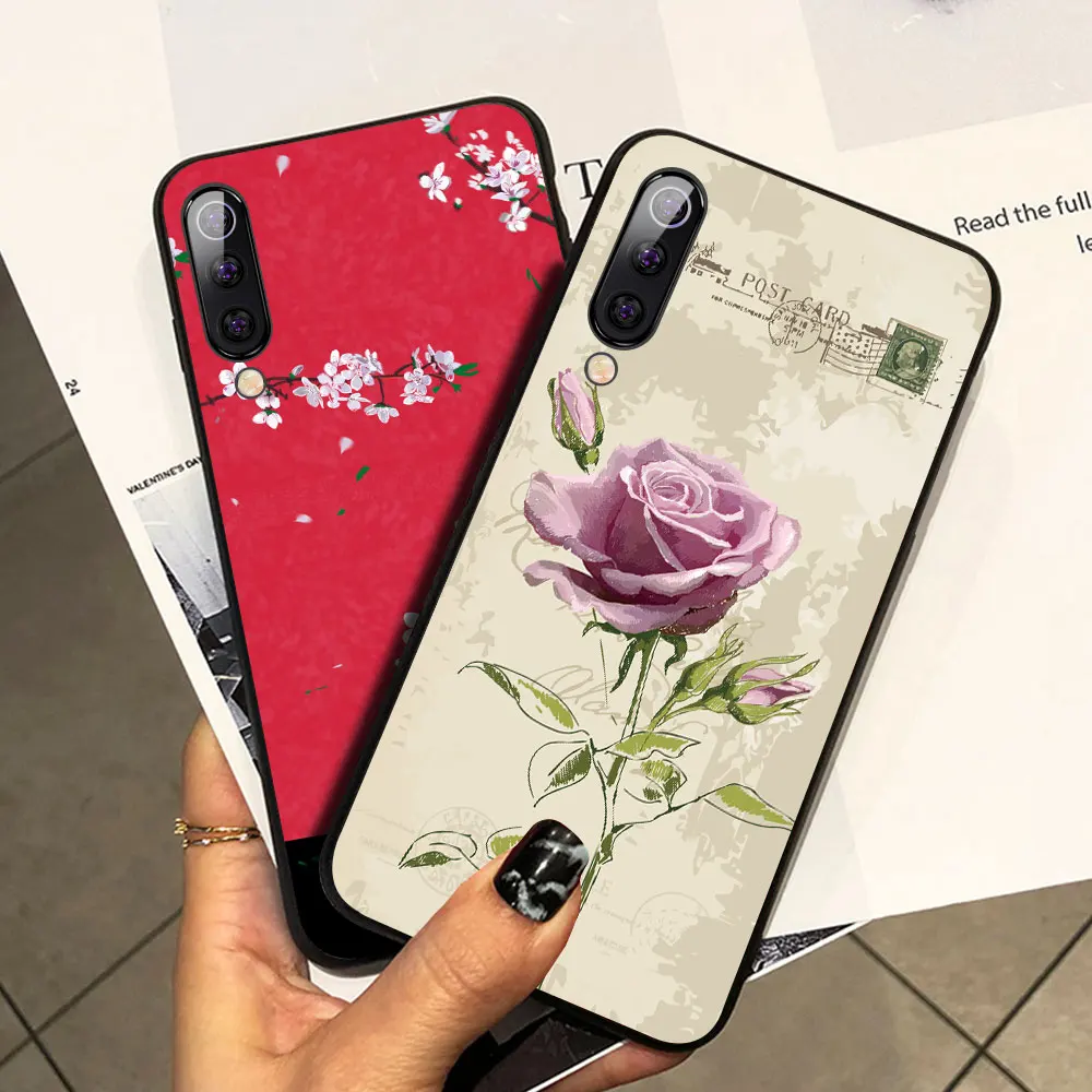 For Huawei P10 plus case Mofi P30 P20 pro lite P9 Hard Flower pureple flora Girl Woman Customized |