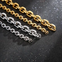344 55 5910mm width 316l stainless steel o chain bracelet couples lover fashion jewelry gift for best friend