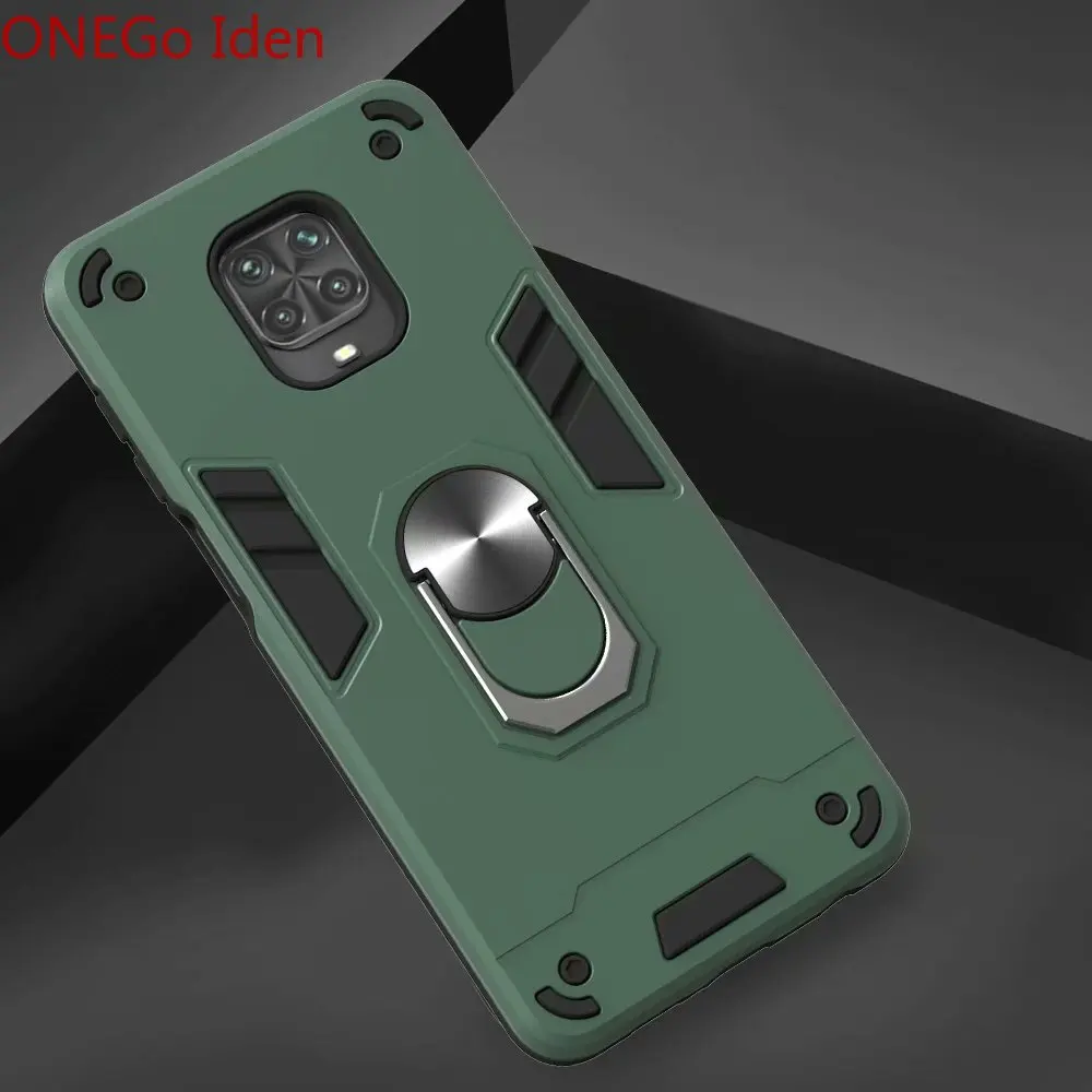 Чехол для Xiaomi Redmi Note 9 9A 8 7 6 5 Plus 4X Pro 7A S2 8T 9S 6A 9C Heavy Duty Armor Ring Case Mi 10 9T Cover|Бамперы| |