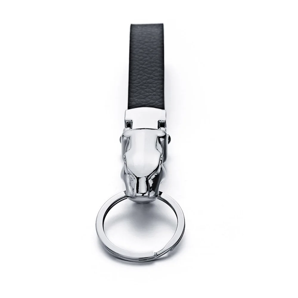 Металлический держатель в виде головы леопарда Dormon кожаный для автомобильных