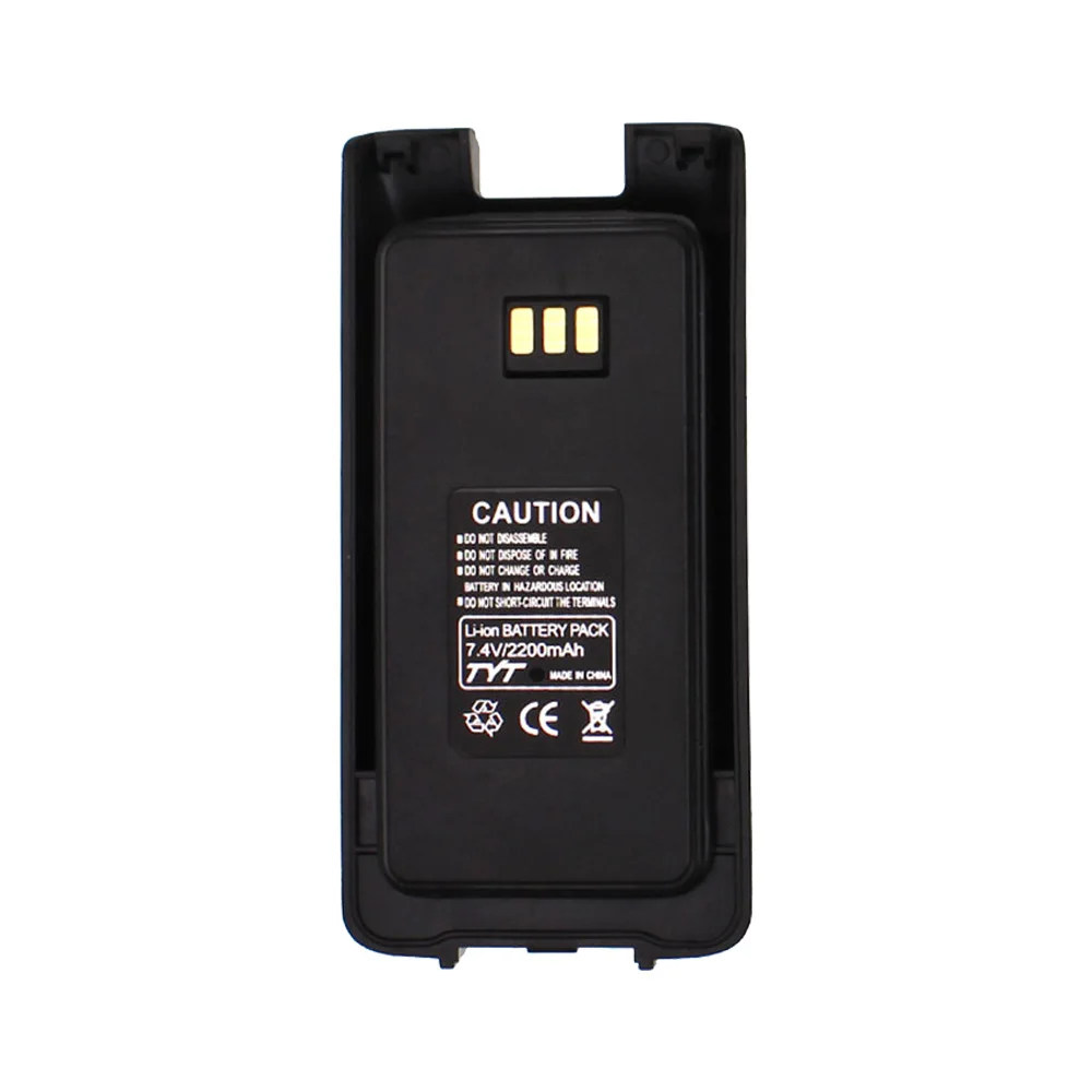 100% Оригинальный литий-ионный Аккумулятор 7 4 в 2200 мАч для TYT MD-UV390 Walkie Talkie MD-390 DMR Radio |