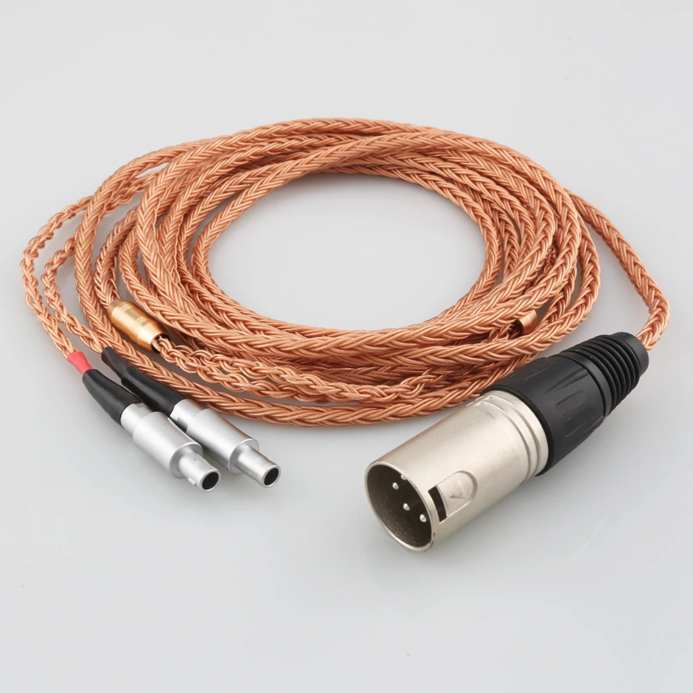 HiFi 16 Core 99% 7N OCC кабель для наушников Sennheiser HD800 HD800s HD820s HD820 Enigma акустика Dharma D1000