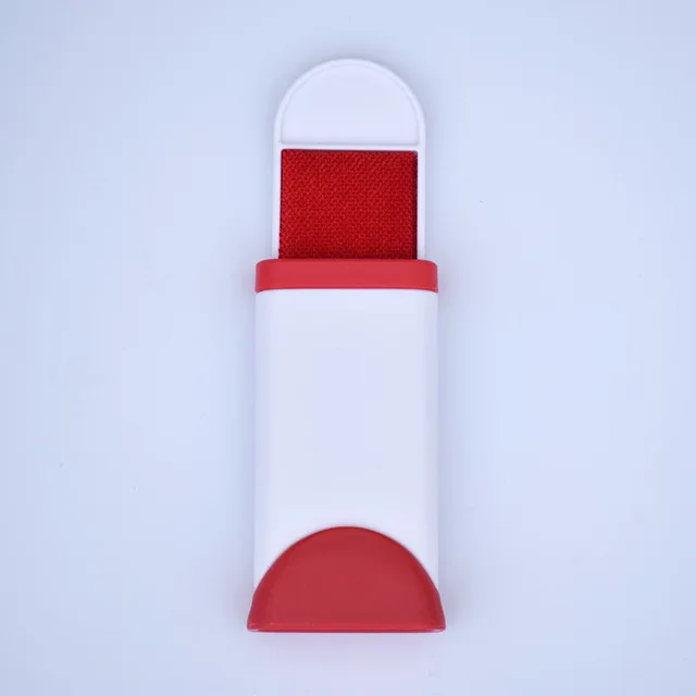 Red S Волшебная Чистящая Щетка многоразовая ворсовая пыль шерсть домашних животных Кошки статическая портативная щетка щетки для чистки одежды самоочищающаяся щетка для шерсти домашних животных - Цвет: Red S
