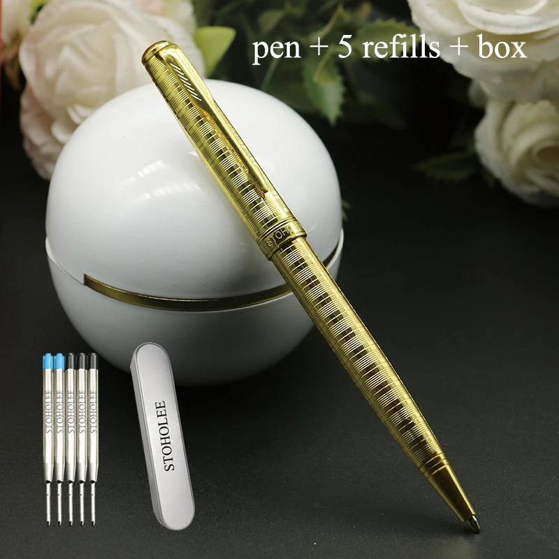 

Ballpoint Pen Metal Writing Pens Stationery School Office Supplies Sonnet Ball Pens As Same As Parker Quality