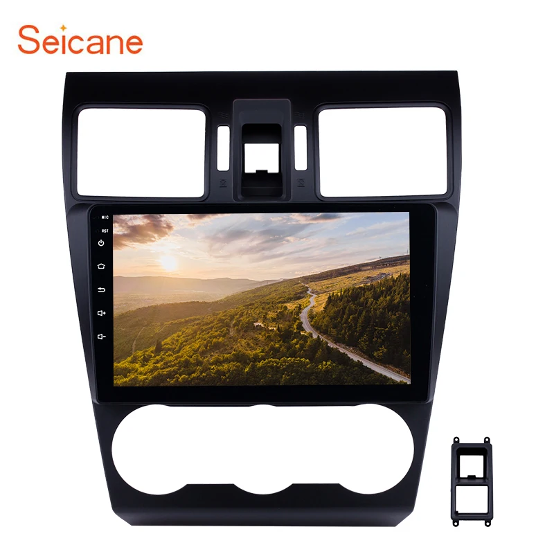 Автомагнитола Seicane 9 дюймов GPS Bluetooth Android 1 для Subaru XR Forester Impreza 2013 2014 Navi с поддержкой