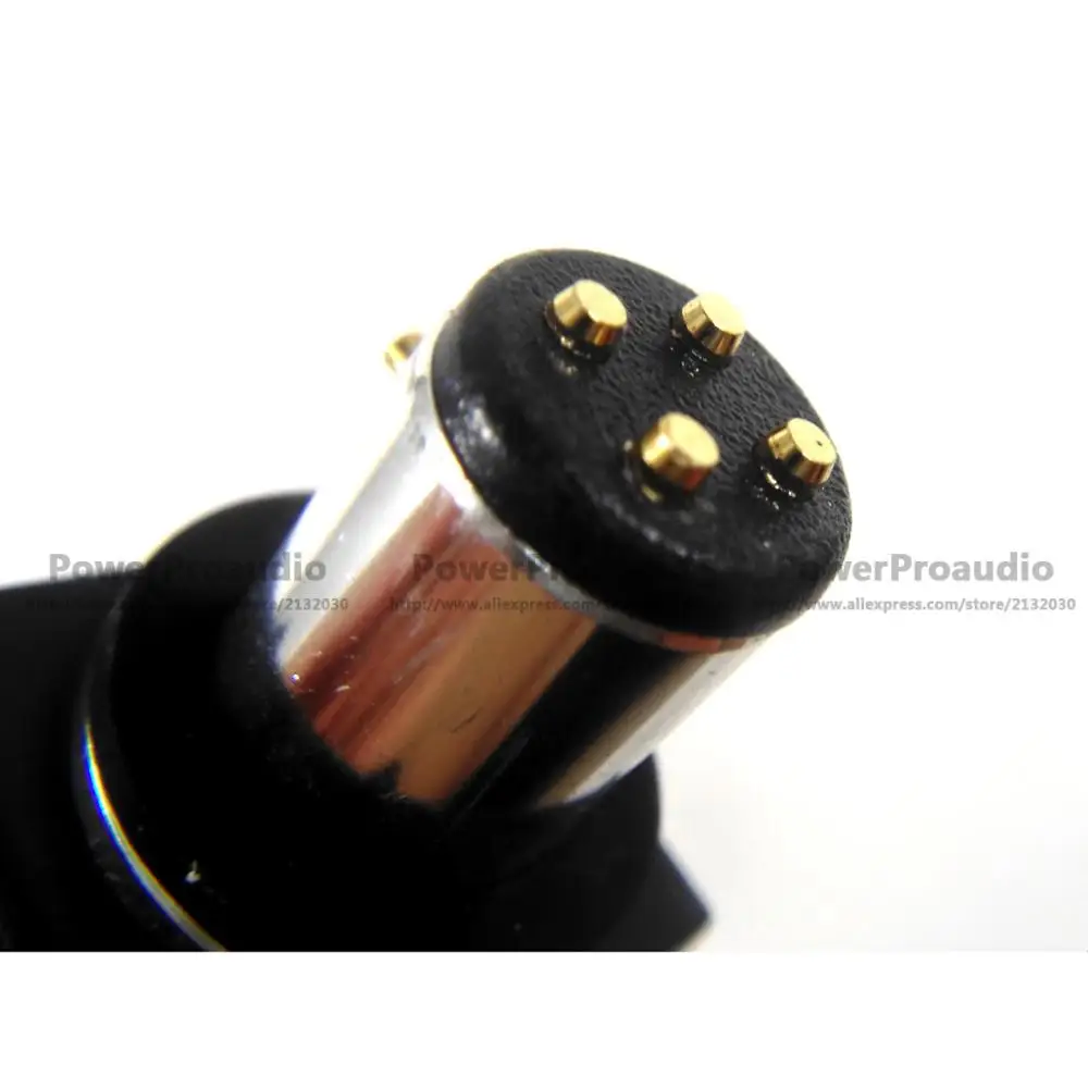 1pcs NEW Black Turntable Headshell For Technics Other Turntables 4 Pin Contacts Fit Phono Headshells | Электроника