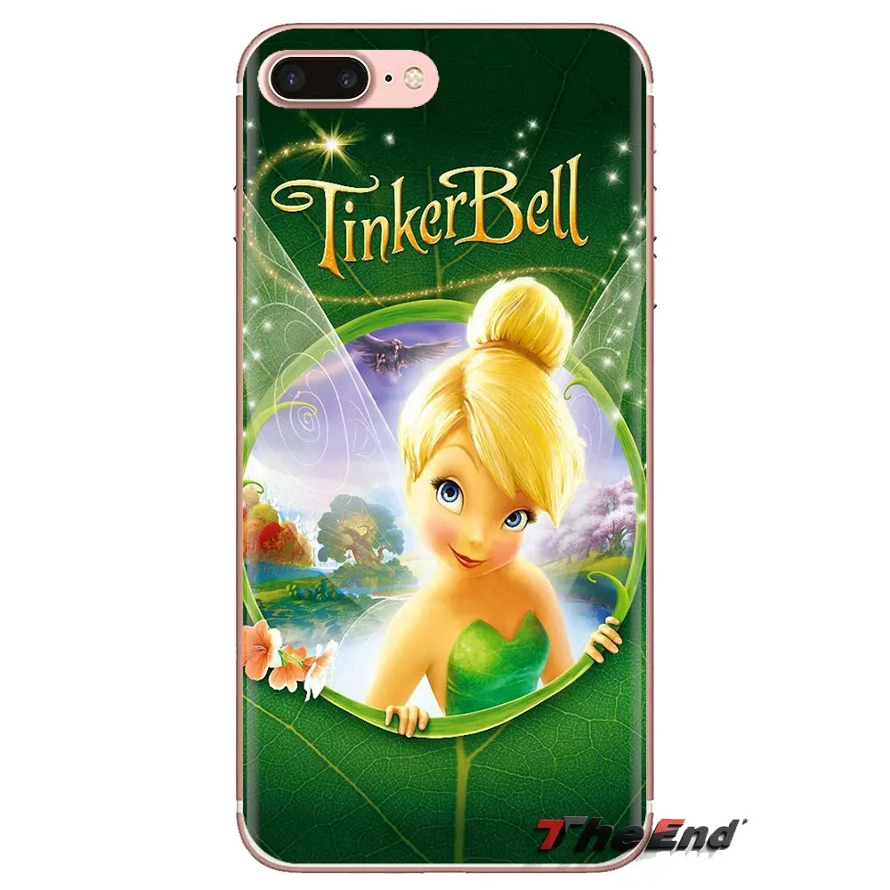 Силиконовый чехол для samsung Galaxy S3 S4 S5 Mini S6 S7 Edge S8 S9 S10 Plus Note 3 4 5 8 9 Jp tinkerbell tinker bell Periwinkle |