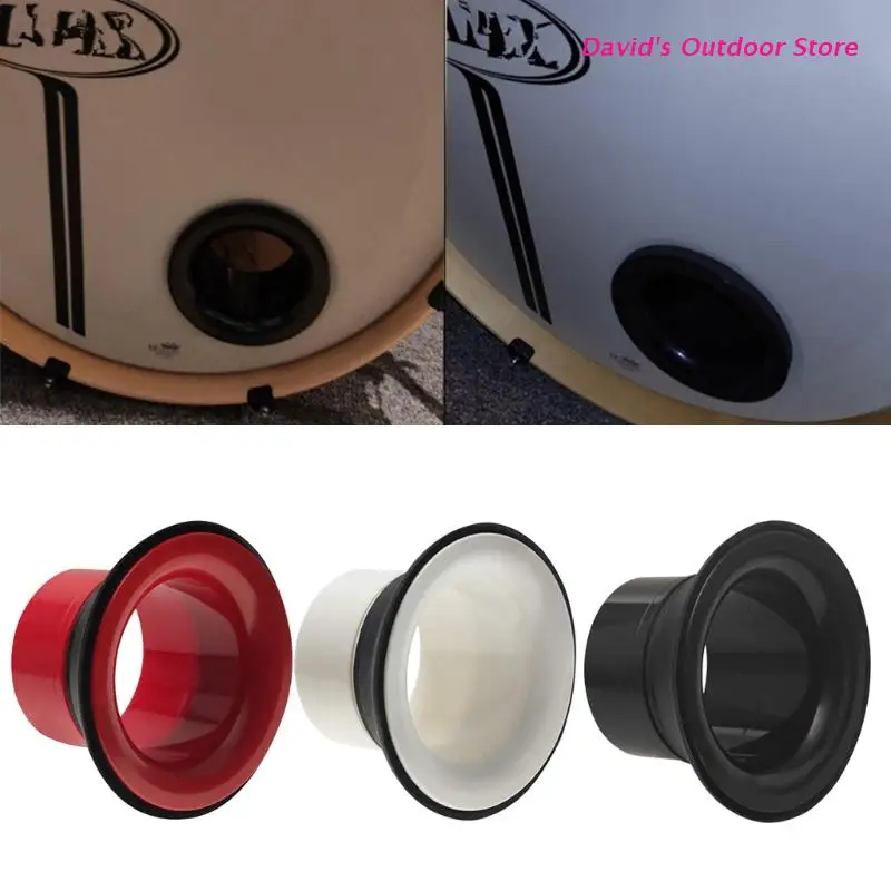 

Bass Drum Enhancer Amplifier Kick Drum Bass Booster Instrument Accessories Port Insert Enhancement Hole Protector
