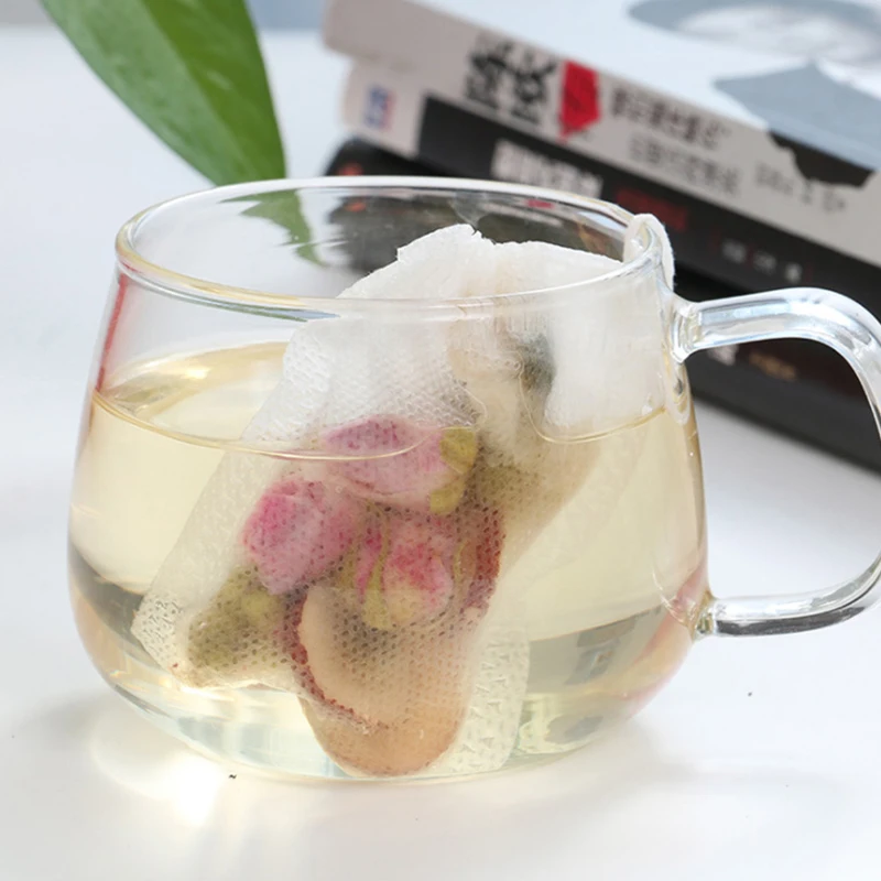 Disposable tea filter bag high temperature resistant bulk string sealed natural material suitable for and coffee | Дом и сад