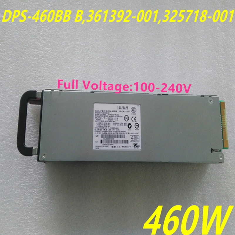 

Новый оригинальный блок питания для HP DL360G4 460 Вт, импульсный источник питания DPS-460BB B 361392-001 325718-001