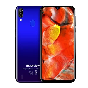 

Blackview A60 Plus Smartphone Quad Core Android 10 4080mAh Cellphone 4GB+64GB Waterdrop Screen Face ID 4G Mobile Phone