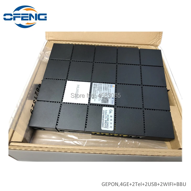 Huawei HN8245Q GPON ONU ONT HGU двухдиапазонный Wi Fi маршрутизатор переменного тока 4GE + 2Tel 2USB 2Wi